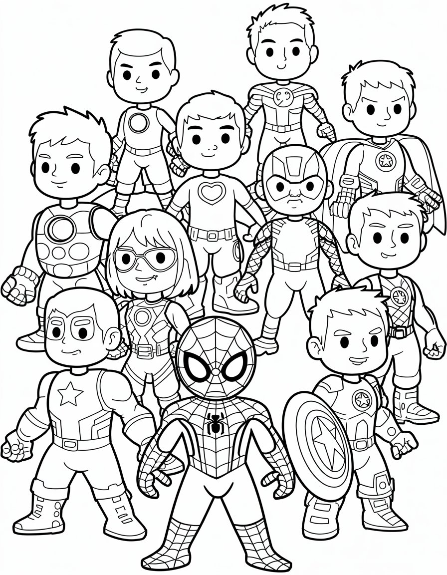 Spider-Man with the Avengers